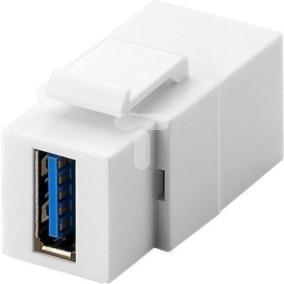 Keystone moduł USB 3.0 - gniazdo USB-A > gniazdo USB-A 79927