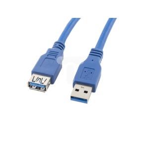 Przedłużacz USB 3.0 SuperSpeed niebieski 1,8m LANBERG CA-US3E-10CC-0018-B