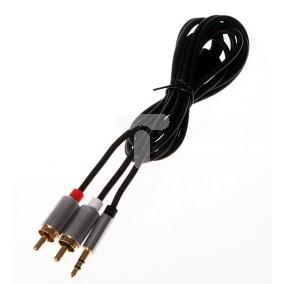 Przewód adapter Jack 3,5mm - 2x RCA 3m LIBOX LB0093