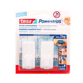 Haczyk samoprzylepny POWERSTRIPS prostokątny duży biały 58010-00130-01 /2szt./