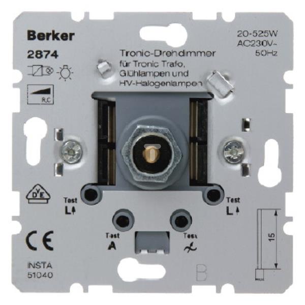 K.1/K.5 Ściemniacz obrotowy Tronic® z płynną regulacją 2874