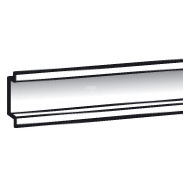 Szyna montażowa 35x15x543mm stal 036783