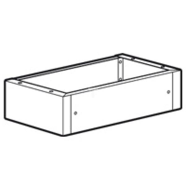 Ściana boczna 1250x230mm XL3 800 020467
