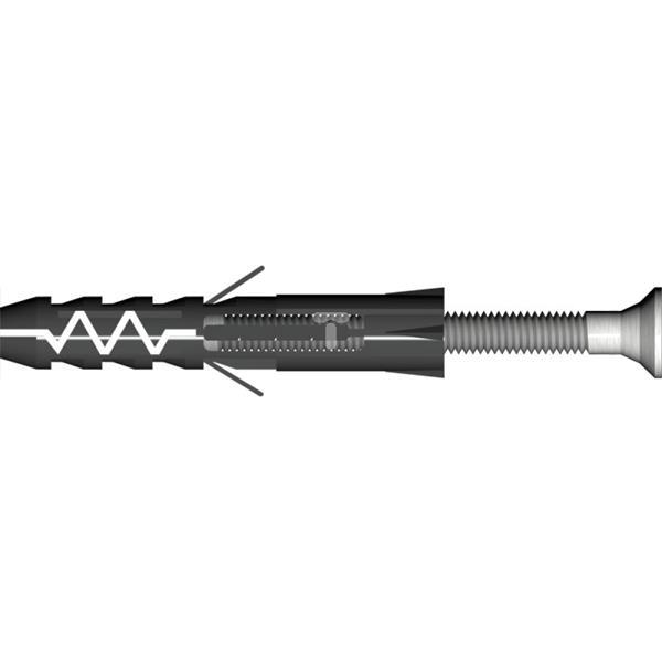 Kołek rozporowy 8mm 4mm 40mm KR8/4x40 650339