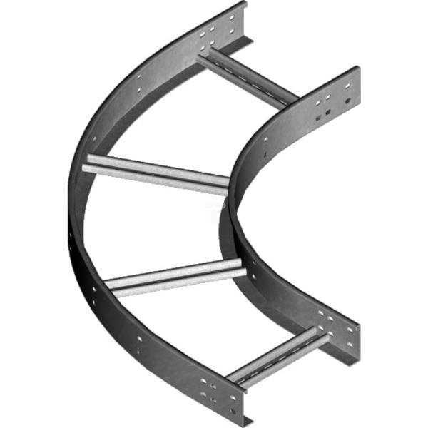 Łuk drabinki 90 stopni 400mm 100mm LDP400H100N 499540