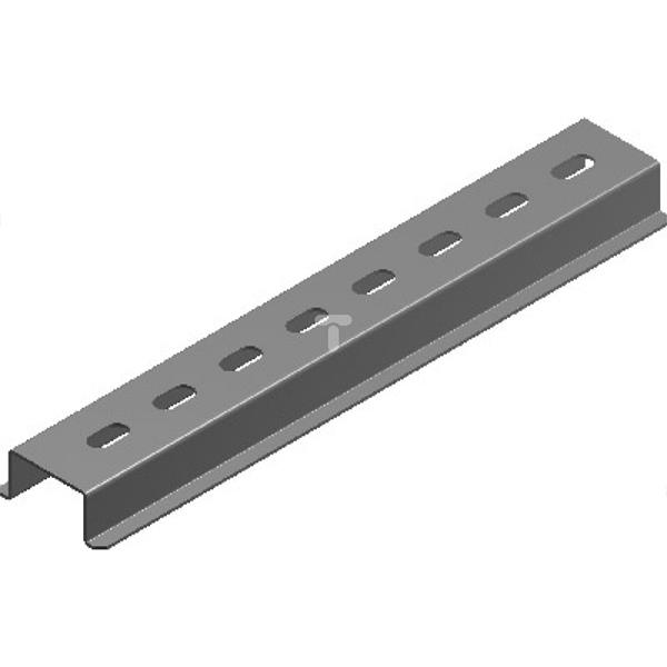 Szyna montażowa 35x15x200mm stal perforowana SZP35H15/02 613202