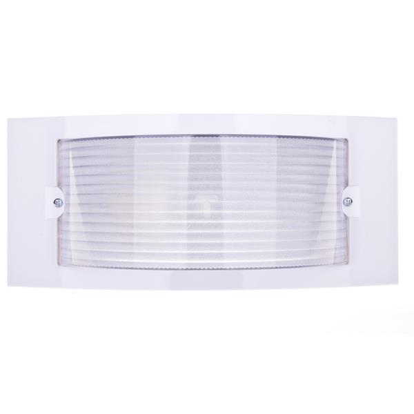 Plafoniera 1x 60W E27 IIkl. 220-240V IP54 TURK DL-60 IP54 biala 7025