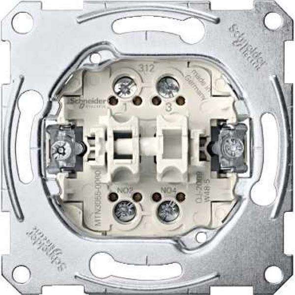 Przycisk 2-biegunowy element podstawowy IP20 przycisk MTN3055-0000