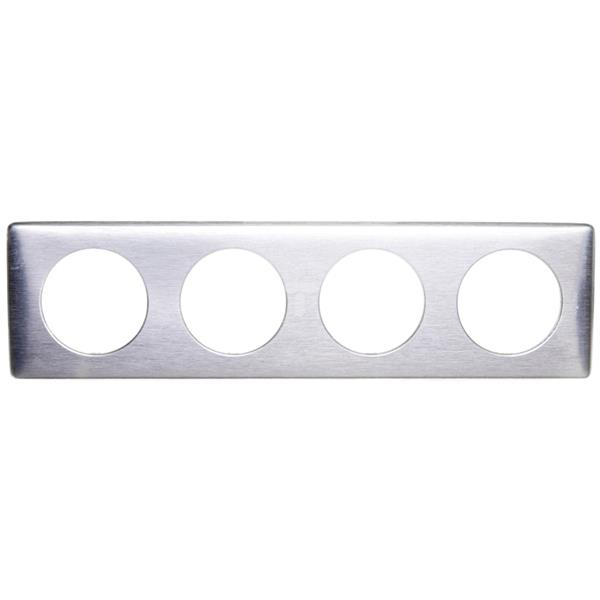 CELIANE Ramka poczwórna uniwersalna aluminium 068924
