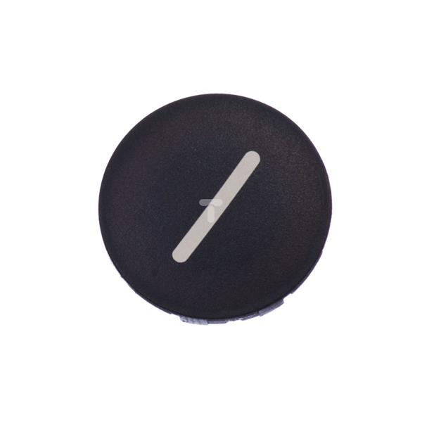 Wkładka przycisku 22mm płaska czarna z symbolem ZMNIEJSZANIE (MINUS) 22mm M22-XD-S-X5 218171