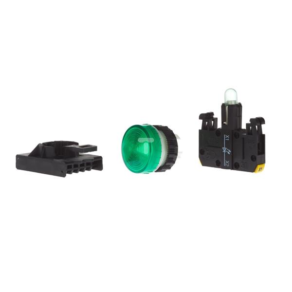 Lampka sygnalizacyjna 22mm zielona 24V AC ST22-LZ-24-LED\AC/DC