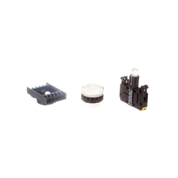 Lampka sygnalizacyjna 22mm biała 230V AC ST22-LB-230-LED\AC