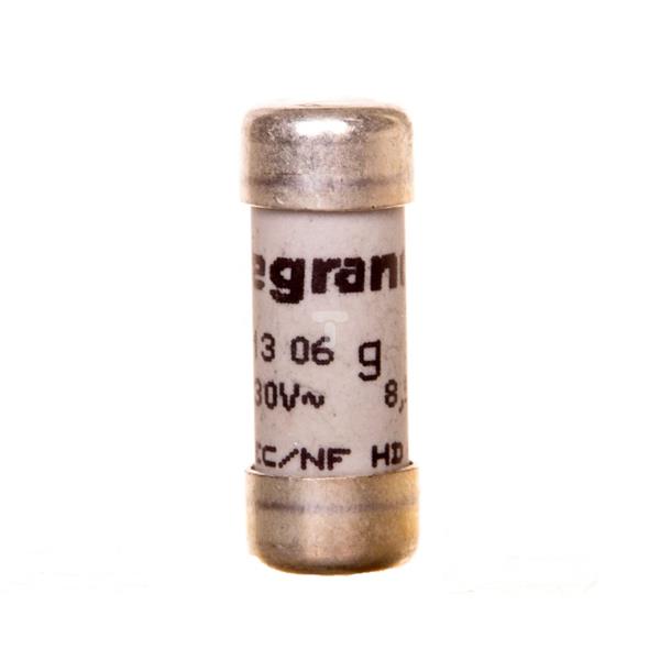 Wkładka bezpiecznikowa cylindryczna 8,5x23mm 6A 250V 011306 /10szt./