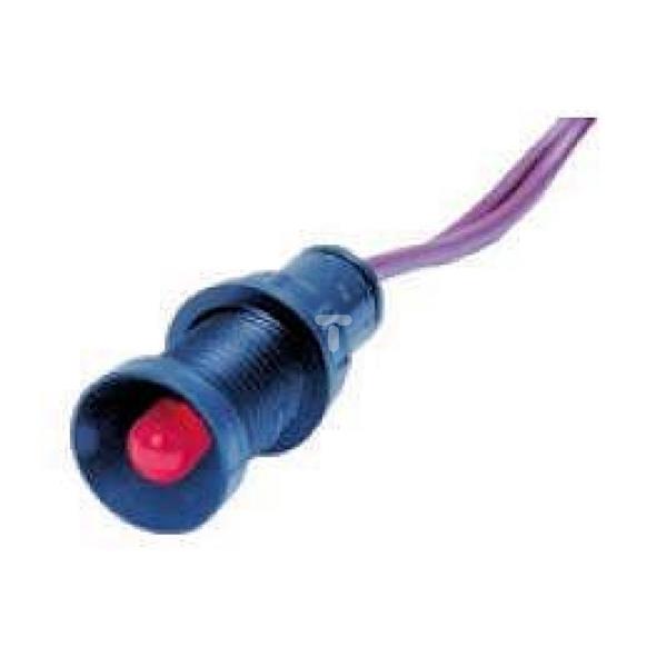 Lampka sygnalizacyjna 5mm czerwona 230V AC/DC KLP 5R/230V 84505001
