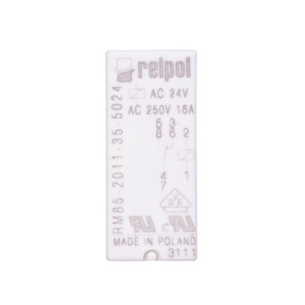 Przekaźnik miniaturowy 1P 16A 24V AC  PCB RM85-2011-35-5024 604651