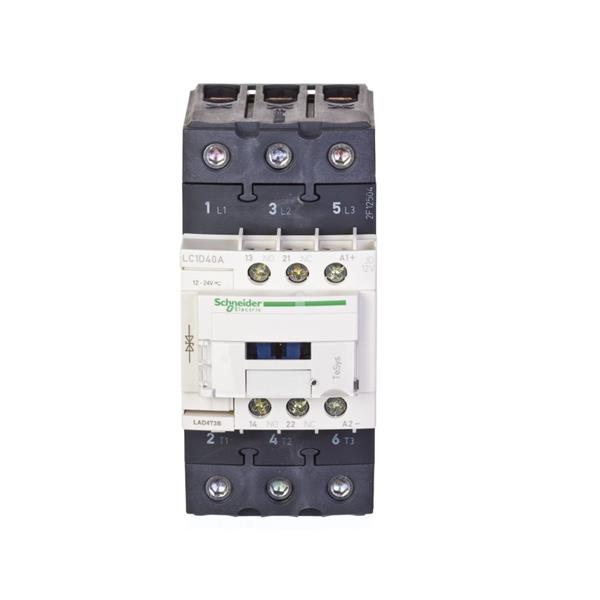 Stycznik mocy 40A 3P 12V DC 1Z 1R (EVK) LC1D40AJD