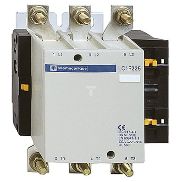 Stycznik mocy 225A 3P 220V AC 1Z 0R LC1F225M5