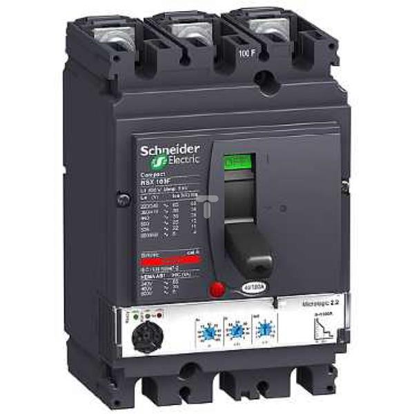 Wyłącznik mocy 100A 3P 25kA Compact NSX100B 3P3D Micrologic 2.2 LV429775