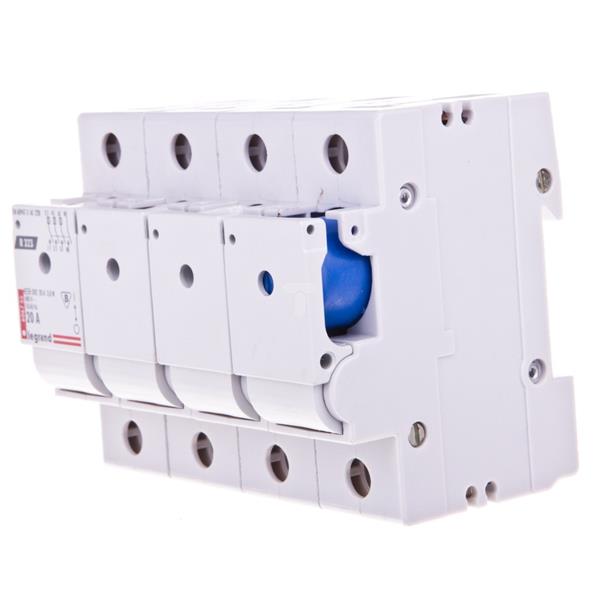 Rozłącznik bezpiecznikowy 3P+N 20A D02 R323 606755
