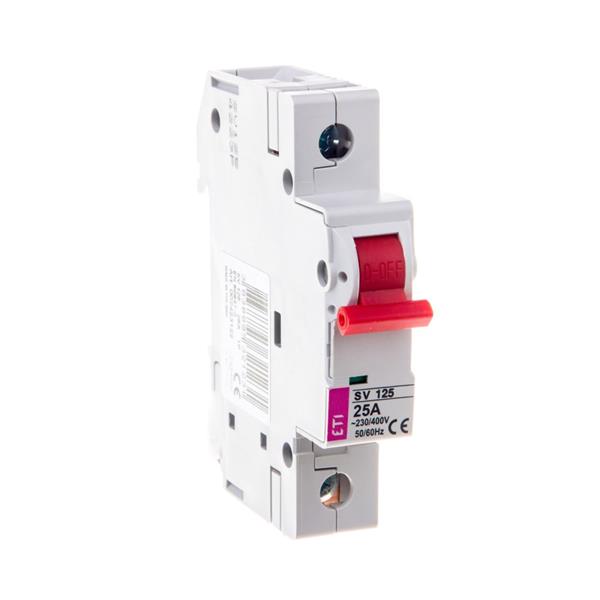 Rozłącznik modułowy 25A 1P 230/400V SV 125 002423122