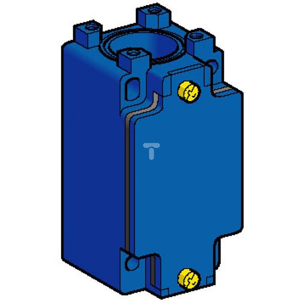 Korpus łącznika krańcowego 2P migowy metal ZC2JC2