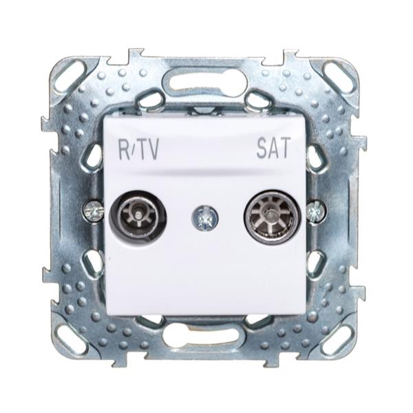 Unica Plus Gniazdo antenowe RTV-SAT biel polarna MGU50.454.18Z