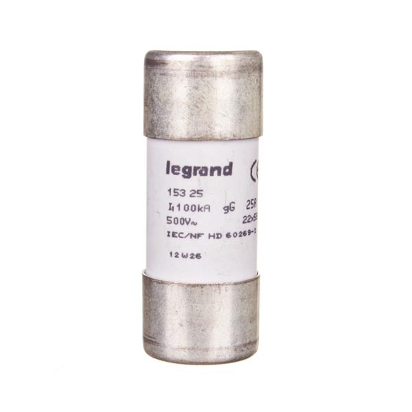 Wkładka bezpiecznikowa cylindryczna 22x58mm 25A gL 500V HPC 015325