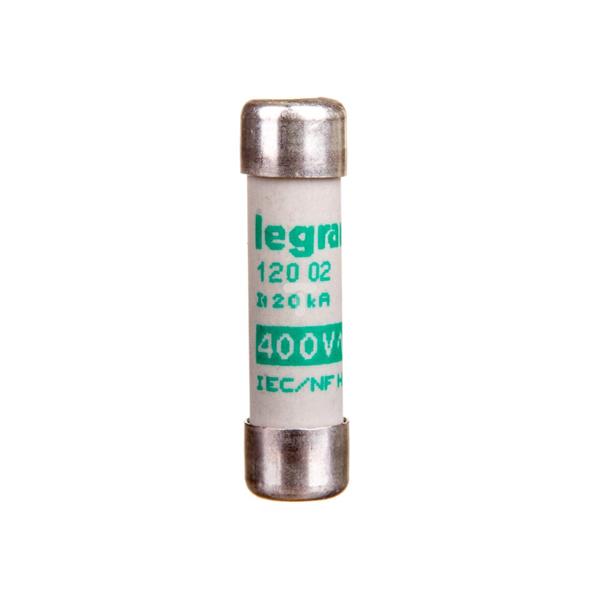 Wkładka bezpiecznikowa cylindryczna 8x32mm 2A aM 400V 012002 /10szt./