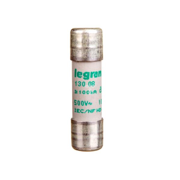 Wkładka bezpiecznikowa cylindryczna 10x38mm 8A aM 500V HPC 013008 /10szt./