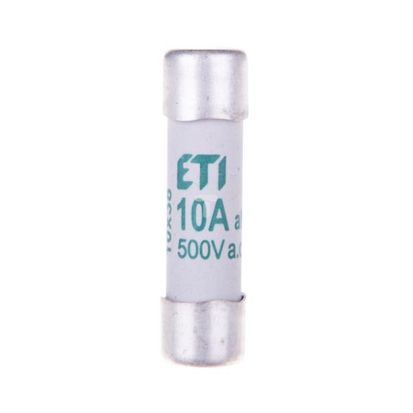 Wkładka bezpiecznikowa cylindryczna 10x38mm 10A aM 500V CH10 002621007 /10szt./