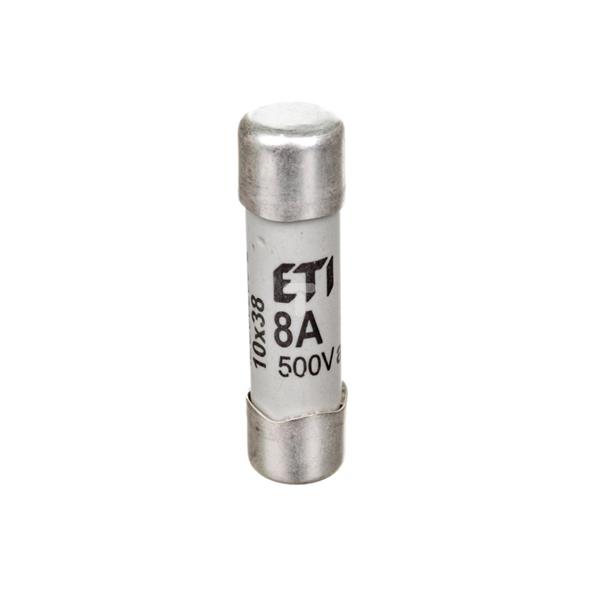 Wkładka bezpiecznikowa cylindryczna 10x38mm 8A gG 500V CH10 002620006 /10szt./