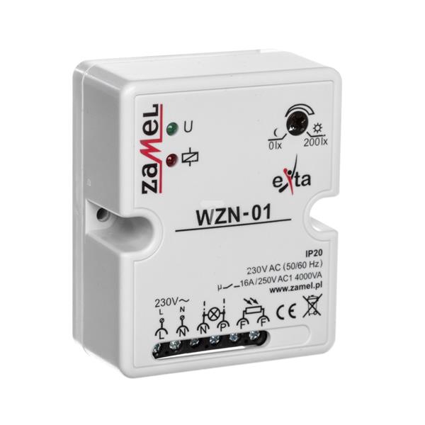 Wyłącznik zmierzchowy 16A 230V 0-200lx WZN-01 EXT10000147