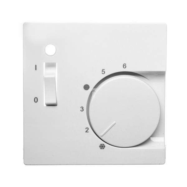 Merten Płytka biała tworzywo termostat MTN534819