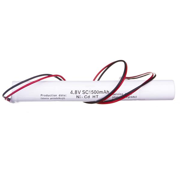 Akumulator 4,8V 1500mAh niklowo-kadmowy NiCd 4,8V 1500mAh