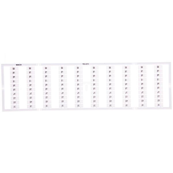 Oznaczniki WMB 10x 71-80 793-571 /5szt./