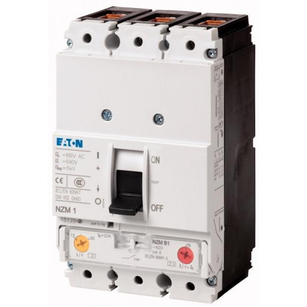 Wyłącznik mocy 20A 3P 150kA NZMH1-A20 284376