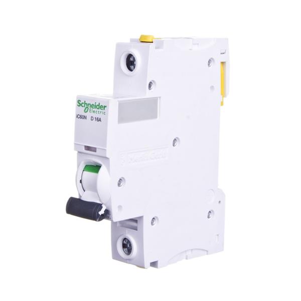 Wyłącznik nadprądowy 1P D 16A 6kA AC iC60N A9F05116