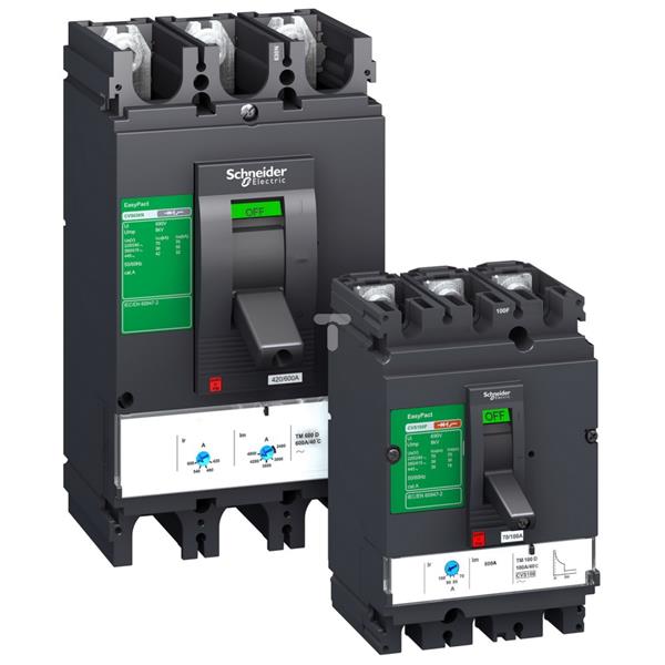 Wyłącznik mocy 100A 4P 36kA EasyPact CVS100 TM100D LV510357