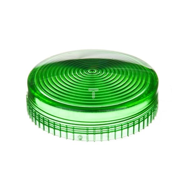 Wkładka przycisku 22mm płaska zielona bez opisu ZB7EV03