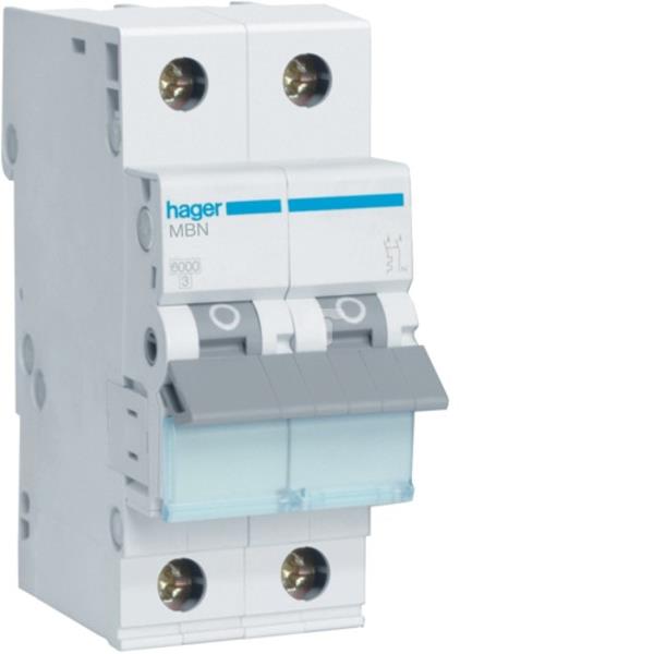 Wyłącznik nadprądowy 1+N B 63A 6kA AC MBN563E