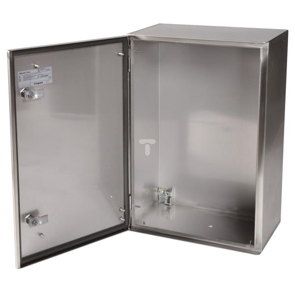 Obudowa metalowa Atlantic Inox 600x400x250mm IP66 bez płyty 035205