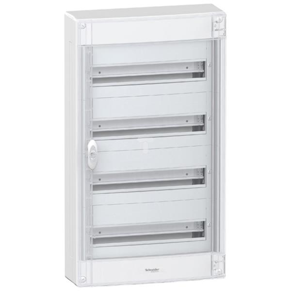 Rozdzielnica modułowa 4x18 natynkowa IP40 Pragma (drzwi transparentne) PRA29418