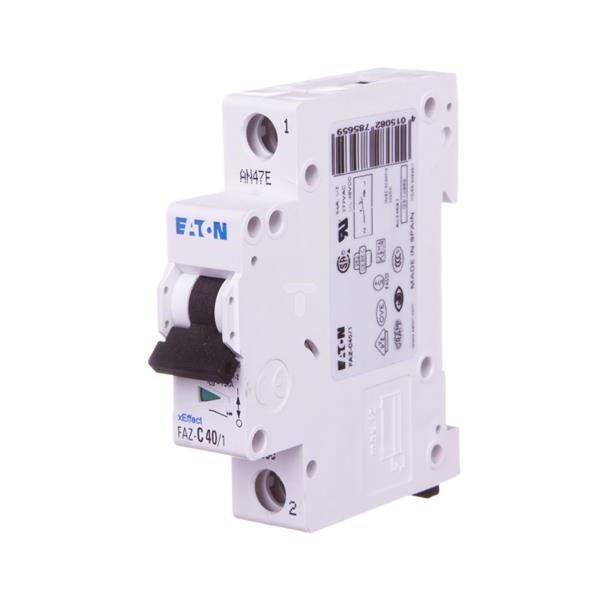Wyłącznik nadprądowy 1P C 40A 15kA AC FAZ C40/1 278565