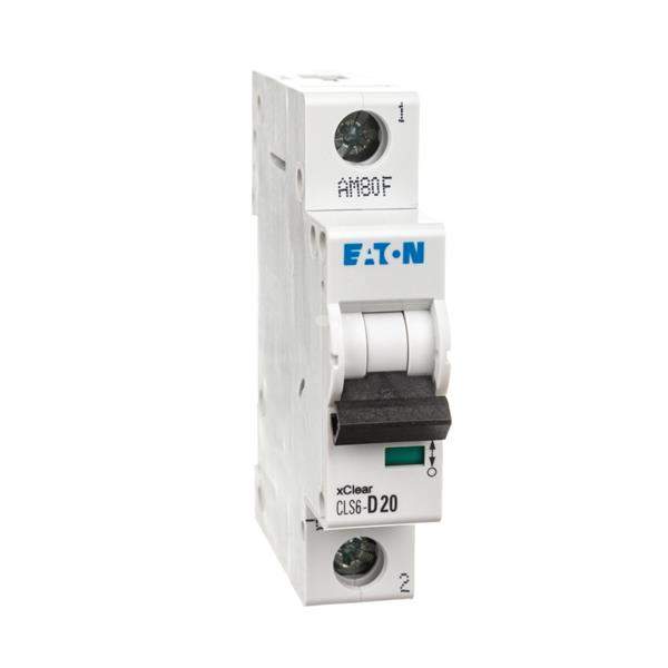 Wyłącznik nadprądowy 1P D 20A 6kA AC CLS6-D20-DP 270365