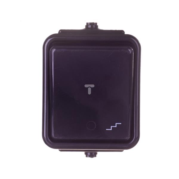 Cedar Łącznik schodowy n/t IP44 czarny WNt-600C WNT600C05
