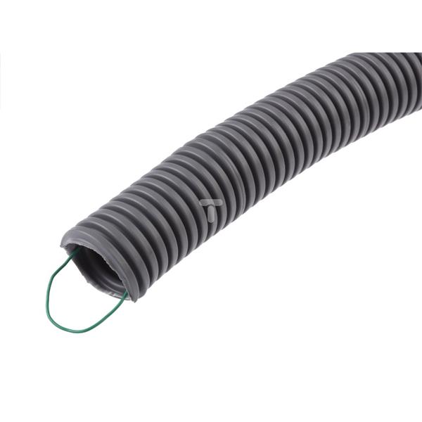 Rura karbowana z pilotem 25/18,3 750N ICTA 3422 szara 330523 /100m/