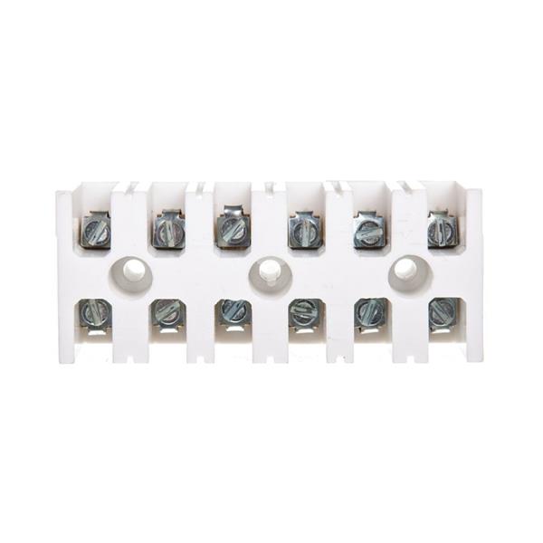 Listwa zaciskowa gwintowa 6-torowa 4mm2 biała LTE 6-4.0A 25346406