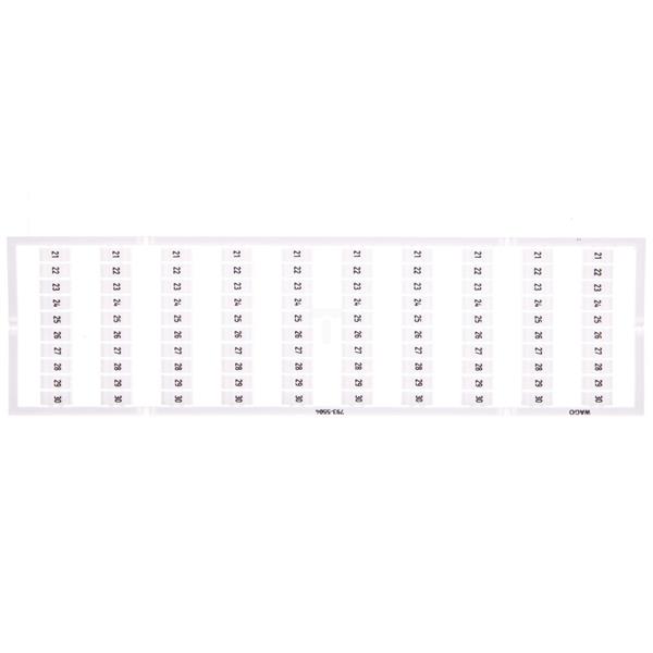 Oznaczniki WMB 10x 21-30 793-5504 /5szt./