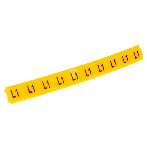 Oznacznik do złączek EZ-6/L1 żółty R34RR-02050105700 /100szt./