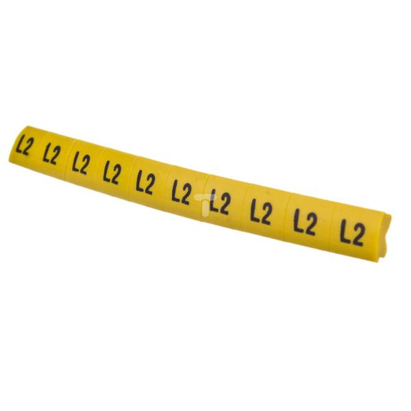 Oznacznik do złączek EZ-6/L2 żółty R34RR-02050105800 /100szt./